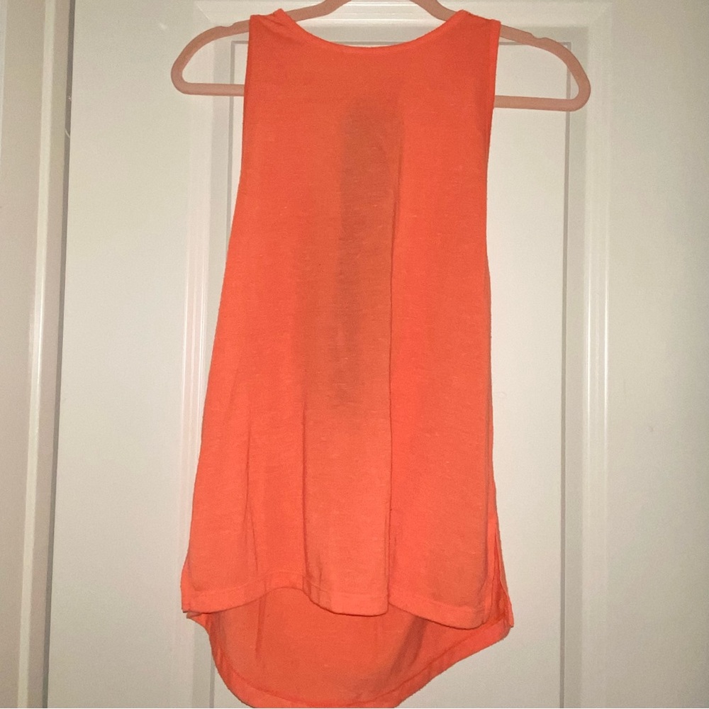 Neon Orange Victoria’s Secret Sport Workout Tank